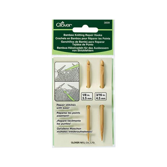 Clover Knitting Repair Hooks – Eskdale Yarns