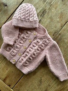 Dahlia baby Cardi and Hat pattern