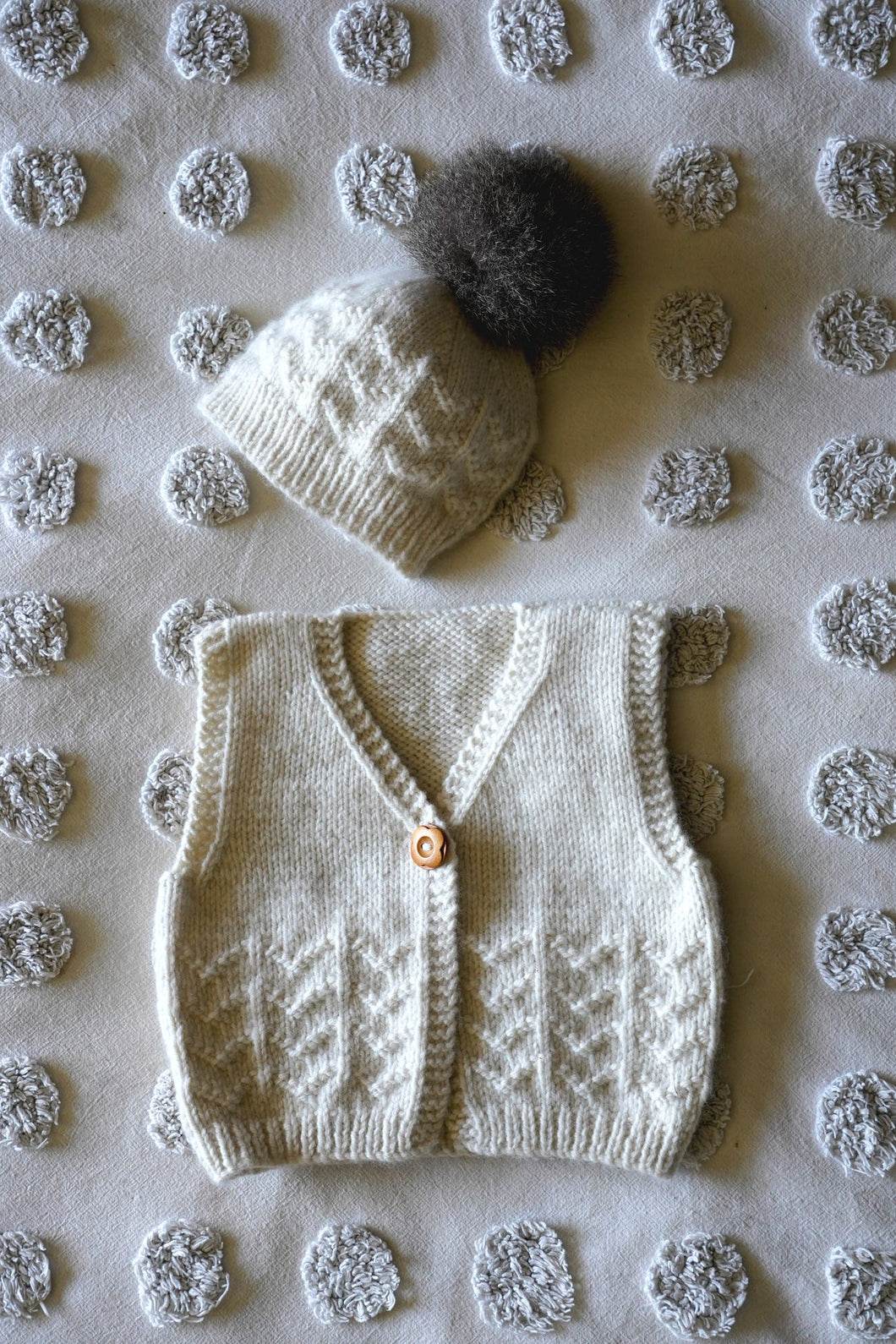 Piper  Baby Vest and Hat pattern