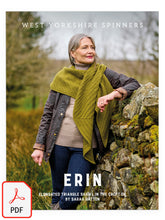 Load image into Gallery viewer, Erin Elongated Triangle Scarf PDF